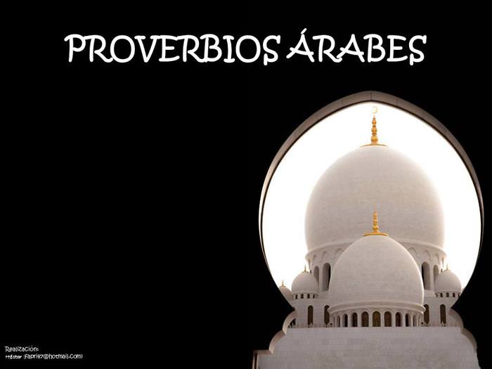 Proverbios árabes