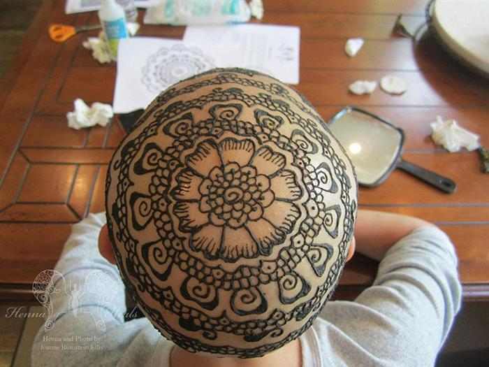 Coronas de henna