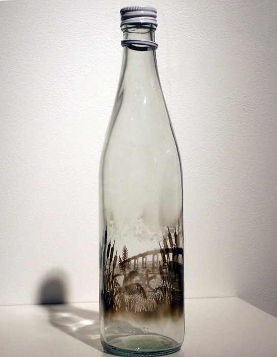 Arte en botellas