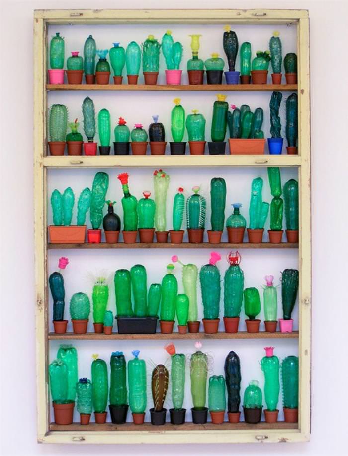 Arte con botellas