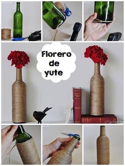 Floreros DIY
