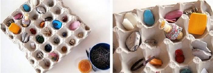 usos carton huevos