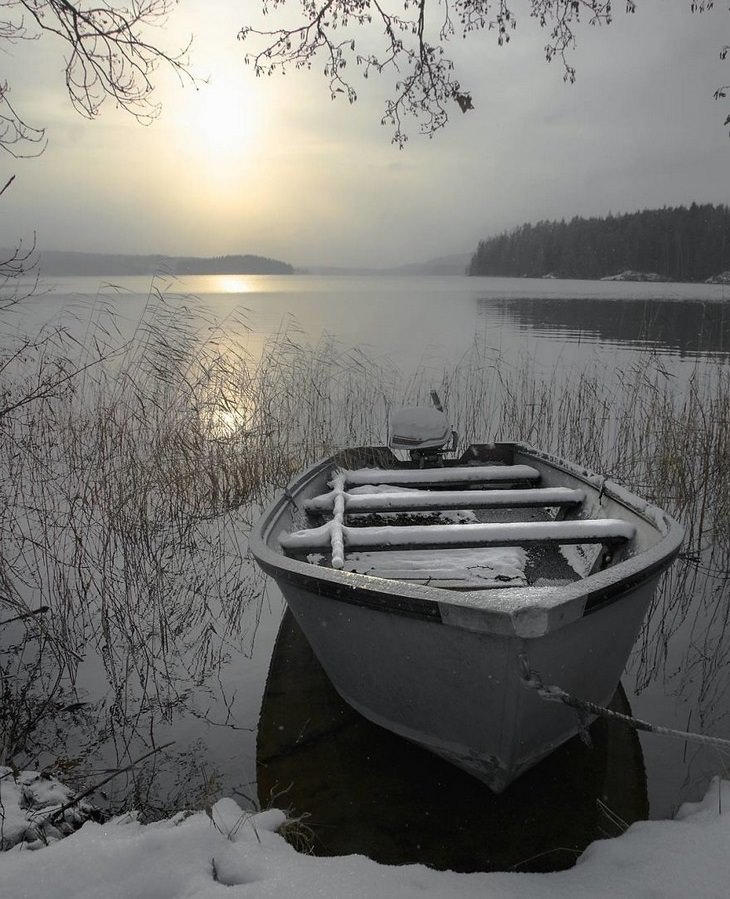 fotos invierno en Suecia  