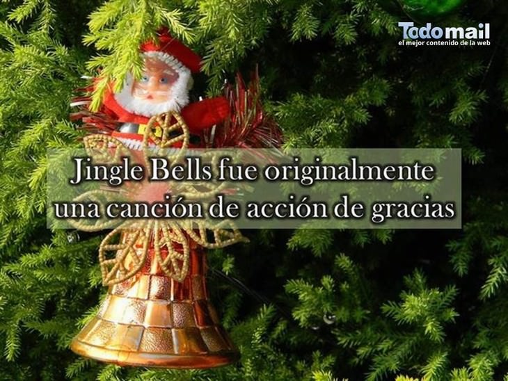datos curiosos sobre la navidad canción Jingle Bells