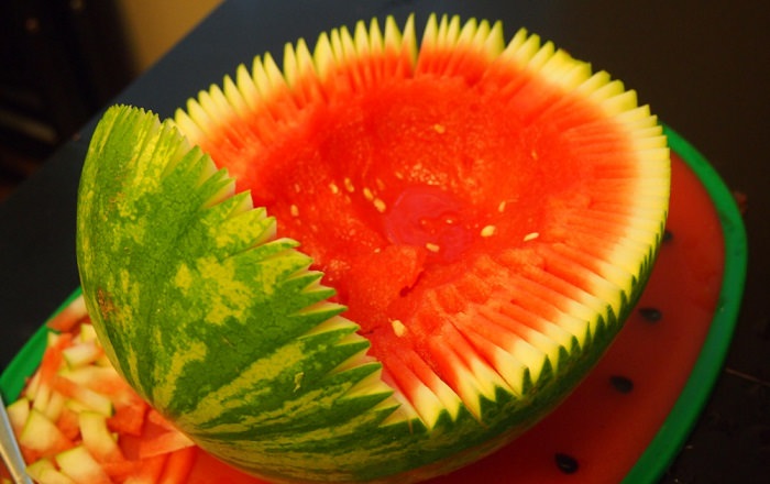 maneras de sevir el melón