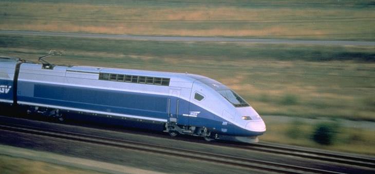 10 trenes más veloces del mundo