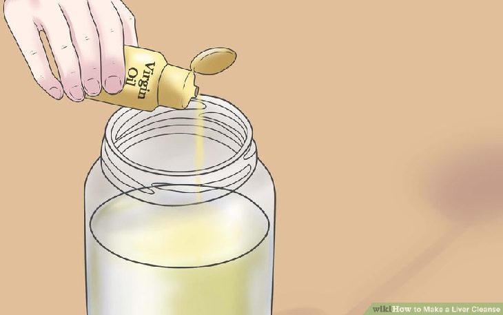 bebida limpiar higado mezcla de pomelo