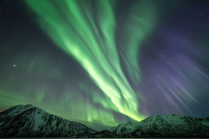 luces del norte, la aurora boreal