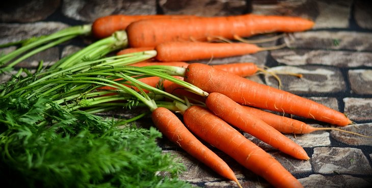 10 pieles frutas y verduras Zanahorias 
