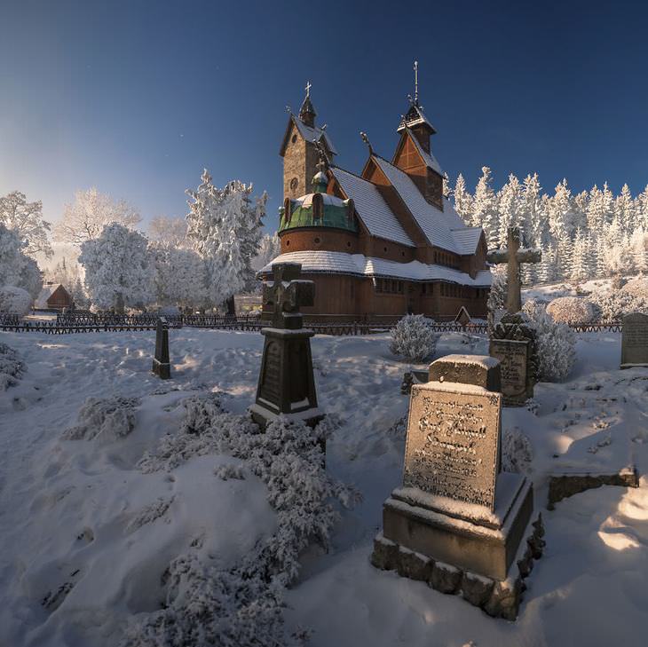 invierno Polonia