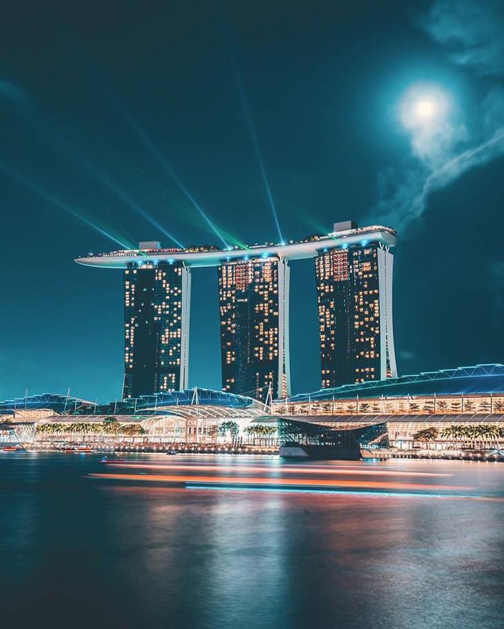 coloridas fotos de singapur