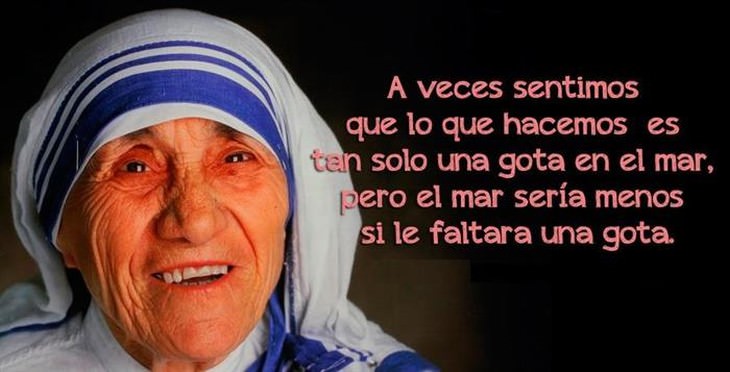 Palabras De La Madre Teresa De Calcuta | Espiritualidad