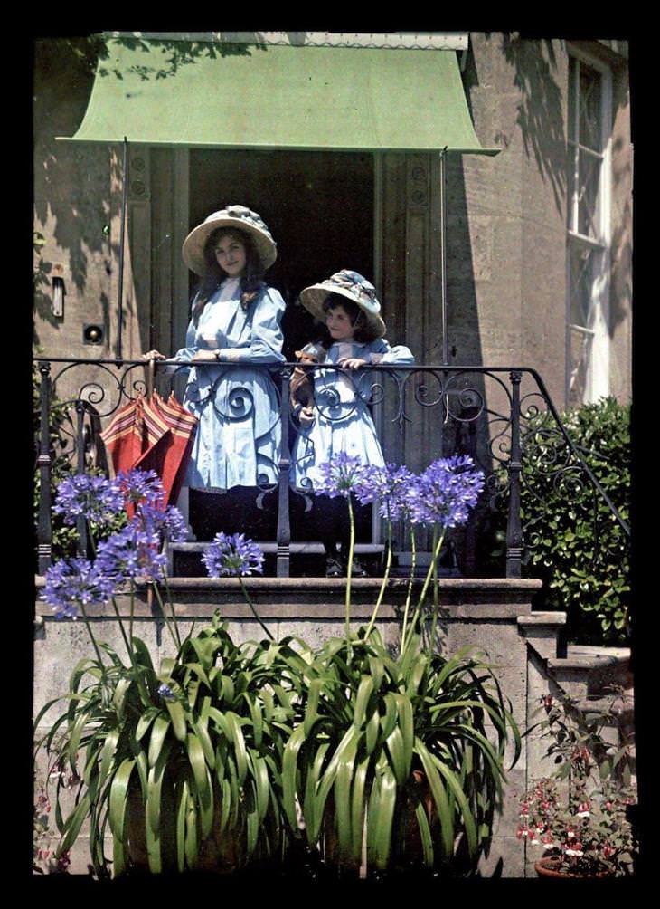 fotografías 1900 en color