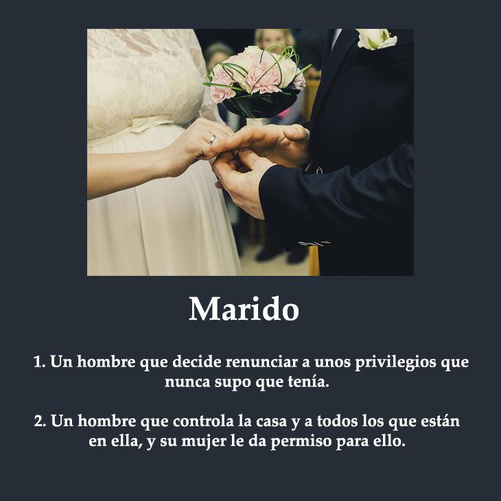Diccionario Matrimonio