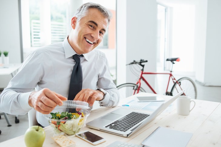 tips comer sano en el trabajo