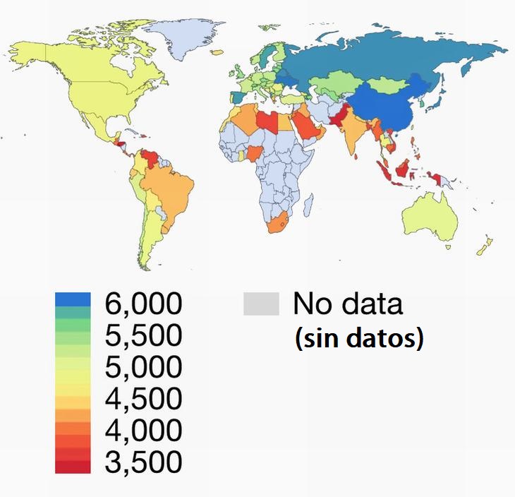 Estadísticas Sobre El Mundo 