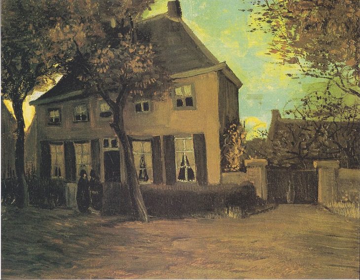  La casa del vicario en Nuenen Vang Gogh 