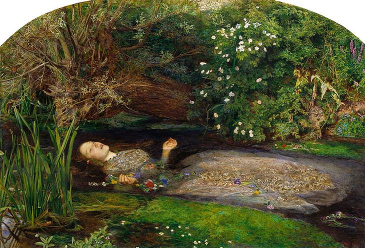John Everett Millais, Ofelia 
