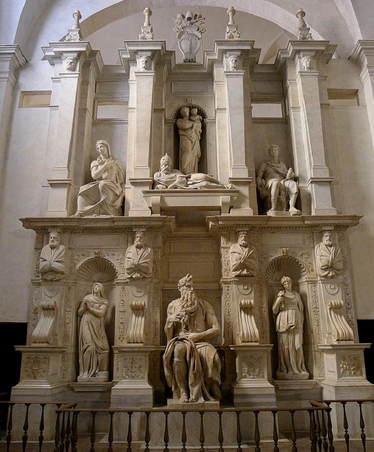 La tumba del papa Julio II