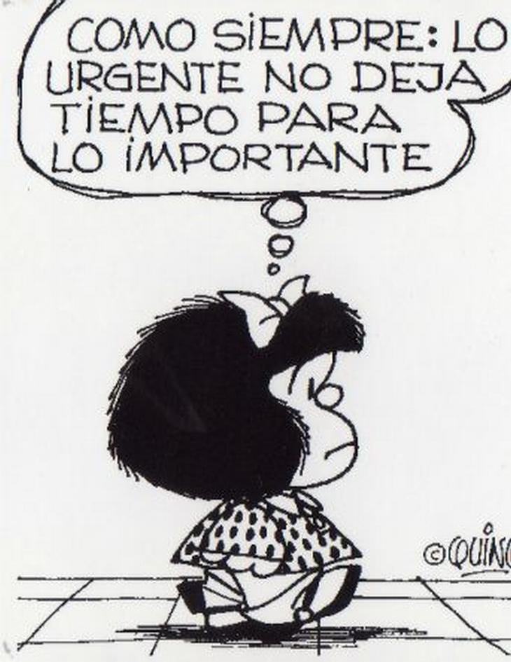 Mafalda lo urgente