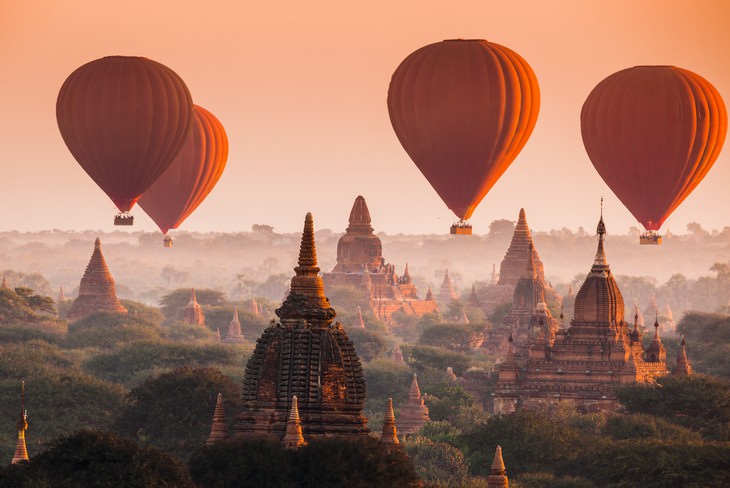 Templos de Bagan, Myanmar