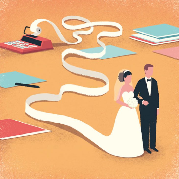 Imágenes Surrealistas El costo del matrimonio