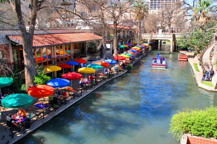 Lugares San Antonio, Texas Paseo del río