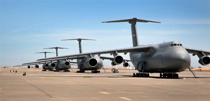 15 aviones mas grandes del mundo. Lockheed C-5 Galaxy