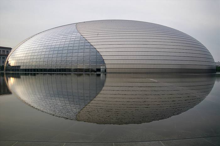 Diseños Arquitectónicos Centro Nacional de Artes Escénicas Beijing
