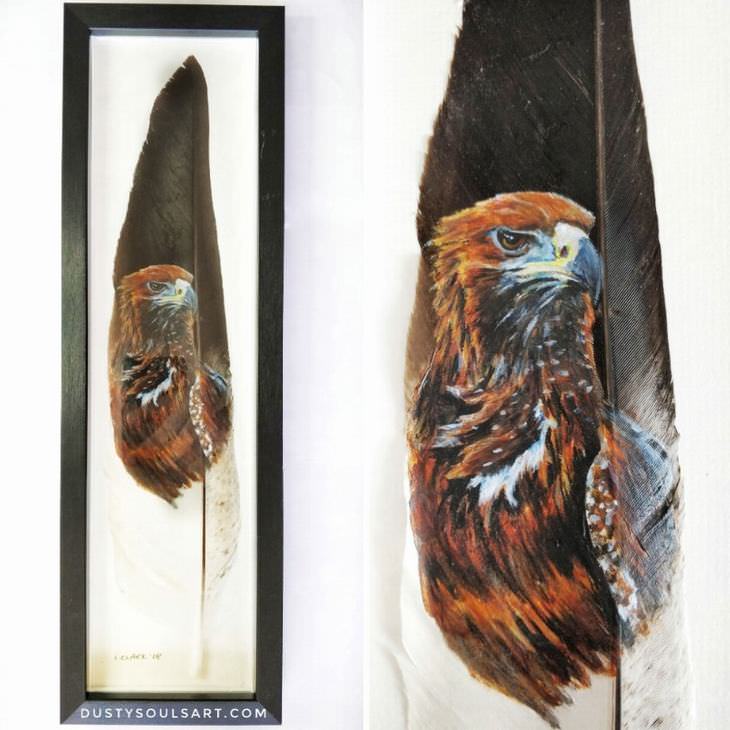 arte en plumas