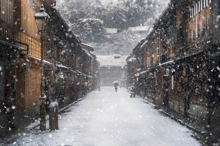 japon es hermoso en invierno