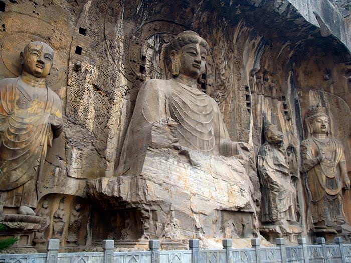 Ciudades Antiguas Luoyang, China Estatua de Buddha