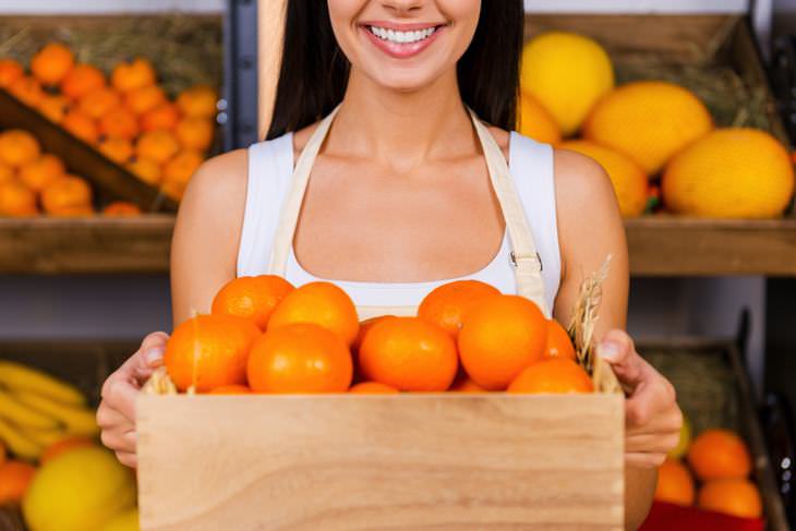 beneficios de las mandarinas propiedades antioxidantes
