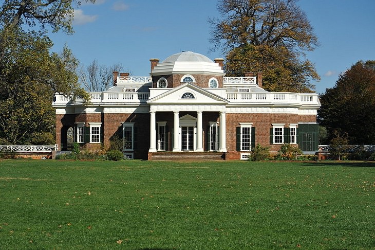 Sitios Patrimonio De La Humanidad Monticello y la Universidad de Virginia, Condado de Albemarle y Charlottesville, Virginia