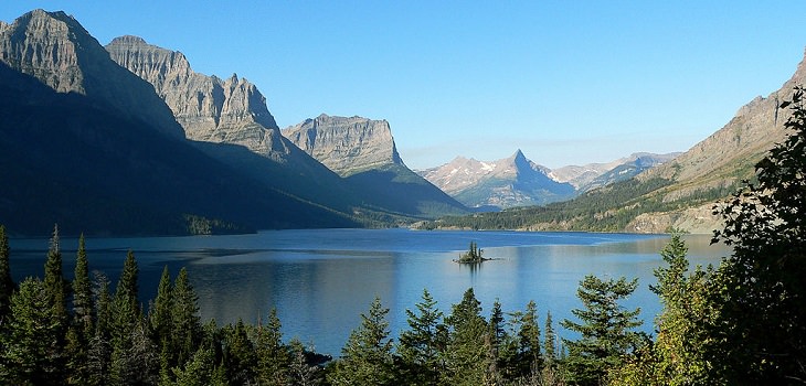 Sitios Patrimonio De La Humanidad Parque Internacional de la Paz Waterton-Glacier, condados Flathead y Glacier, Montana