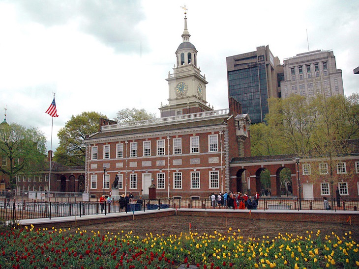 Sitios Patrimonio De La Humanidad Sala de la Independencia, Filadelfia, Pensilvania