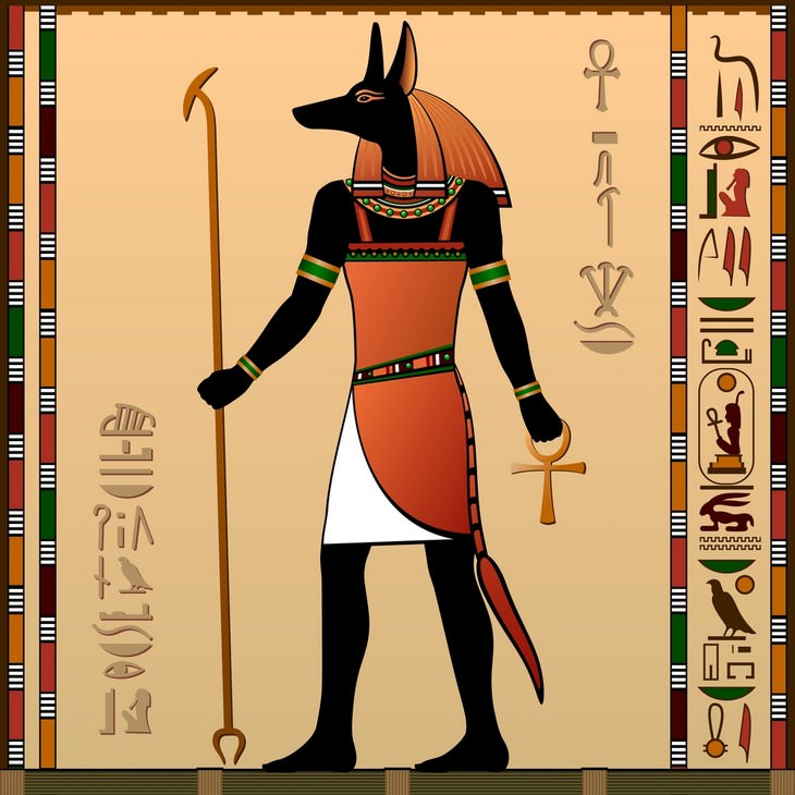 dioses egipcios Anubis