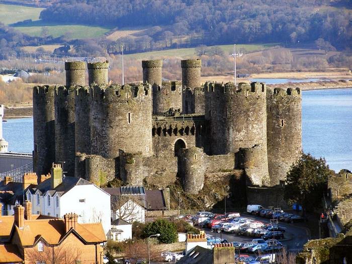 Castillos medievales Castillo de Conwy, Gales, Reino Unido