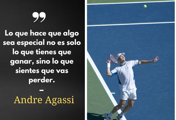 10 Poderosas Frases De Deportistas Que Te Motivarán Andre, Agassi, tenista