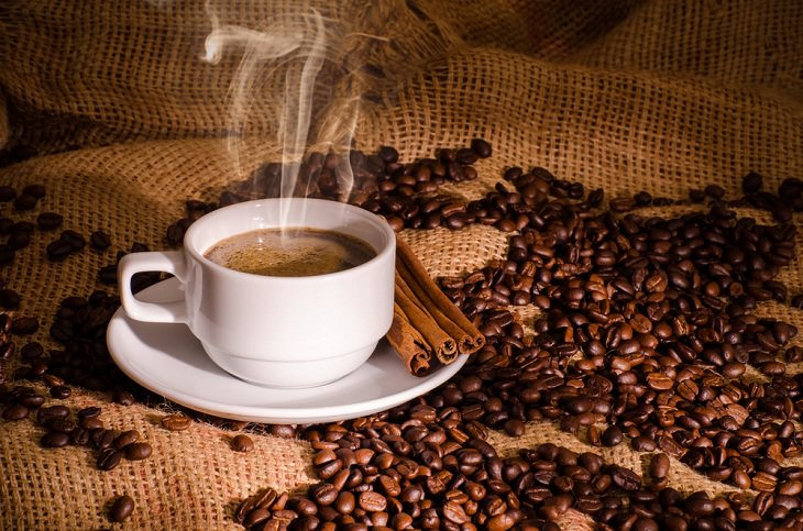 Coffee and Colon Cancer, coffee and beans