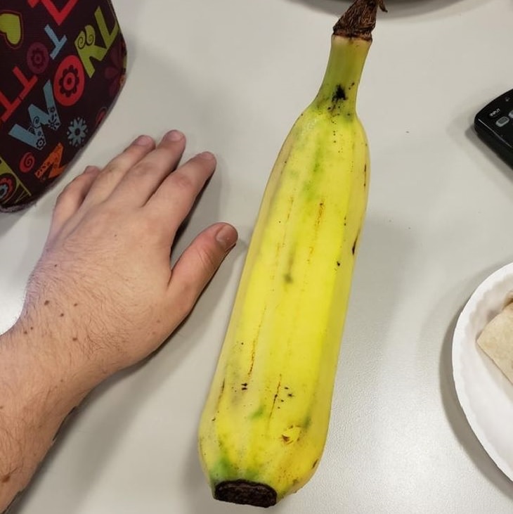 11. Sobrecarga de potasio con este plátano gigante