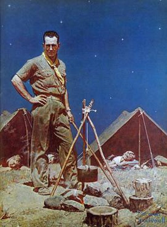 17. El Scoutmaster, 1956