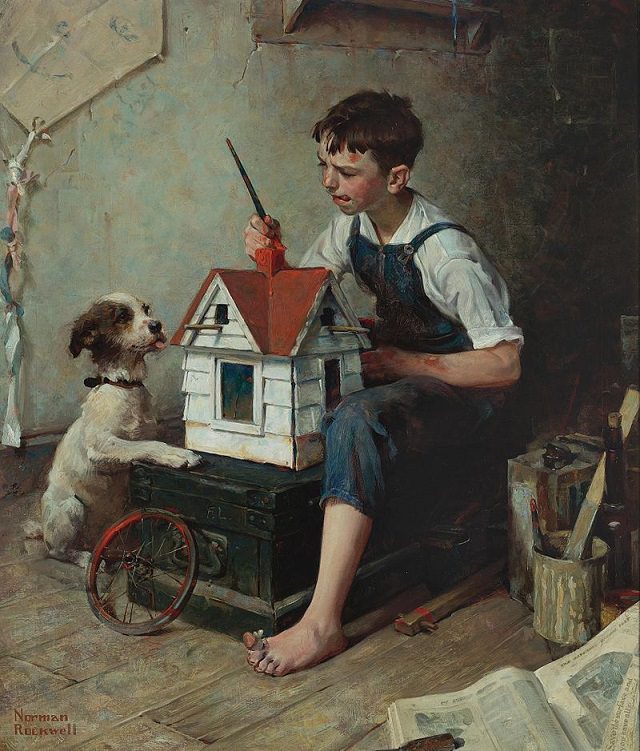 13. Pintar la casita, 1921