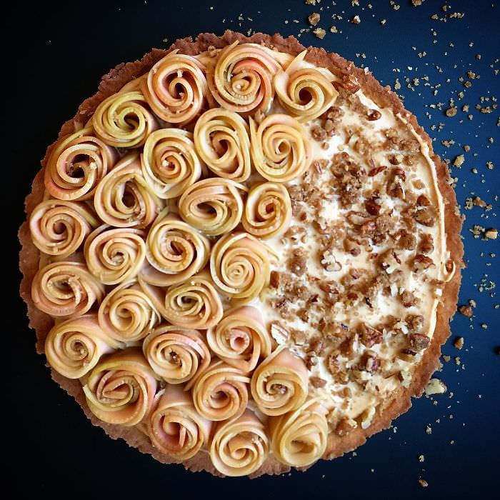 20 Hermosos y Deliciosos Diseños De Tartas De Lauren Ko tarta rosas