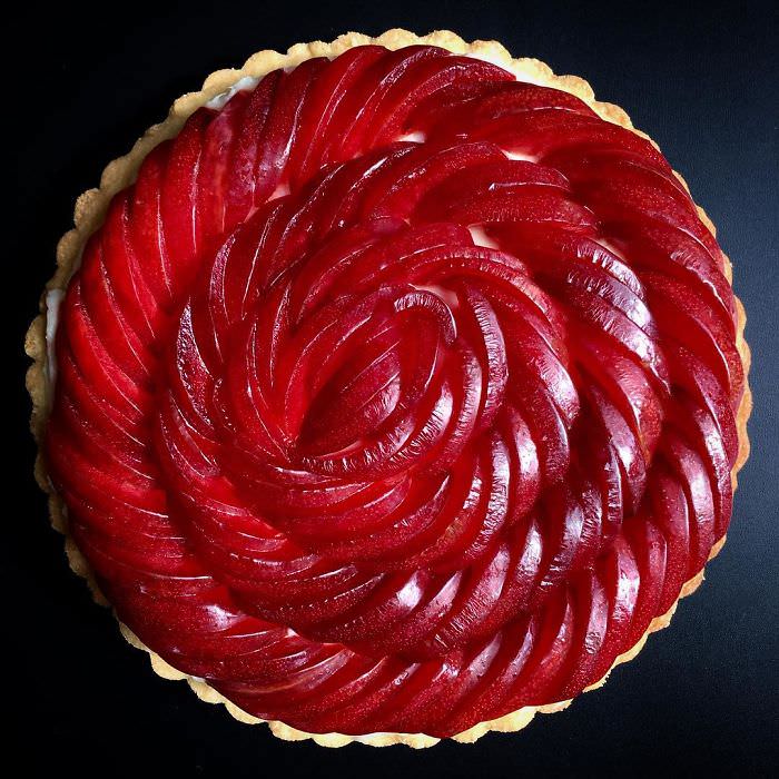 20 Hermosos y Deliciosos Diseños De Tartas De Lauren Ko tarta de fresa