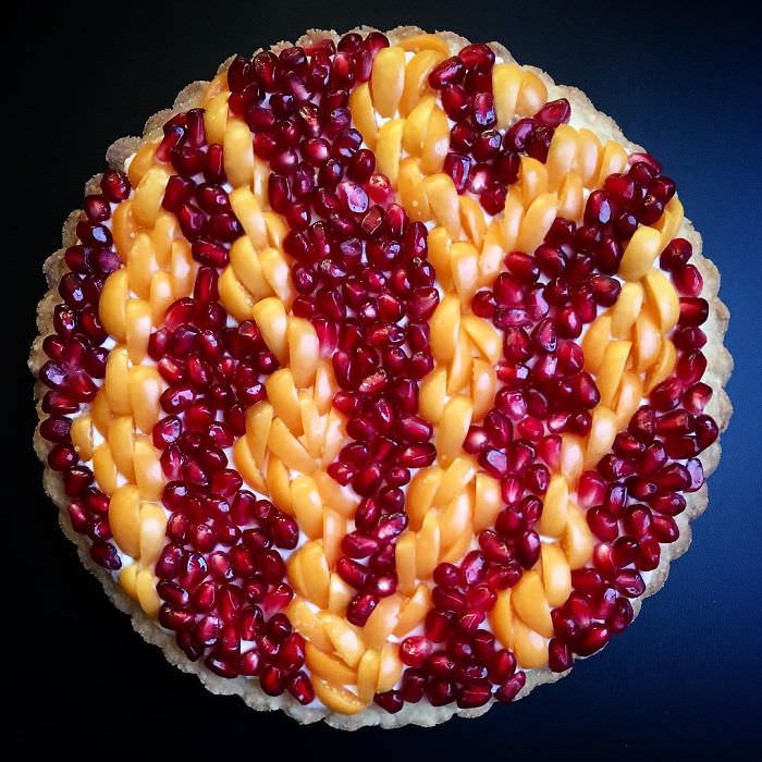 20 Hermosos y Deliciosos Diseños De Tartas De Lauren Ko tarta granada