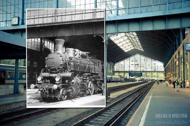 Un Recorrido En 25 Fotografías Por La Budapest Del Siglo XX  Estación del tren del oeste, 1936-2012