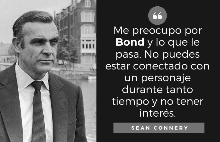 Frases De Sean Connery Sobre el agente 007