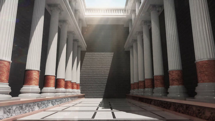  Las Siete Maravillas del Mundo Antiguo Reconstruidas Digitalmente La estatua de Zeus