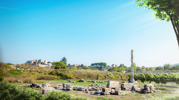  Las Siete Maravillas del Mundo Antiguo Reconstruidas Digitalmente El templo de Artemisa en Éfeso